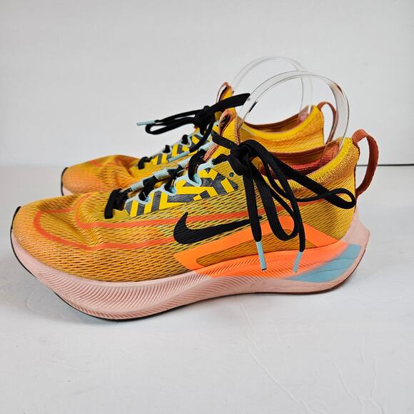 Nike Zoom Fly 4‎ Running Shoes University Gold Black Men\'s 7 main image 8